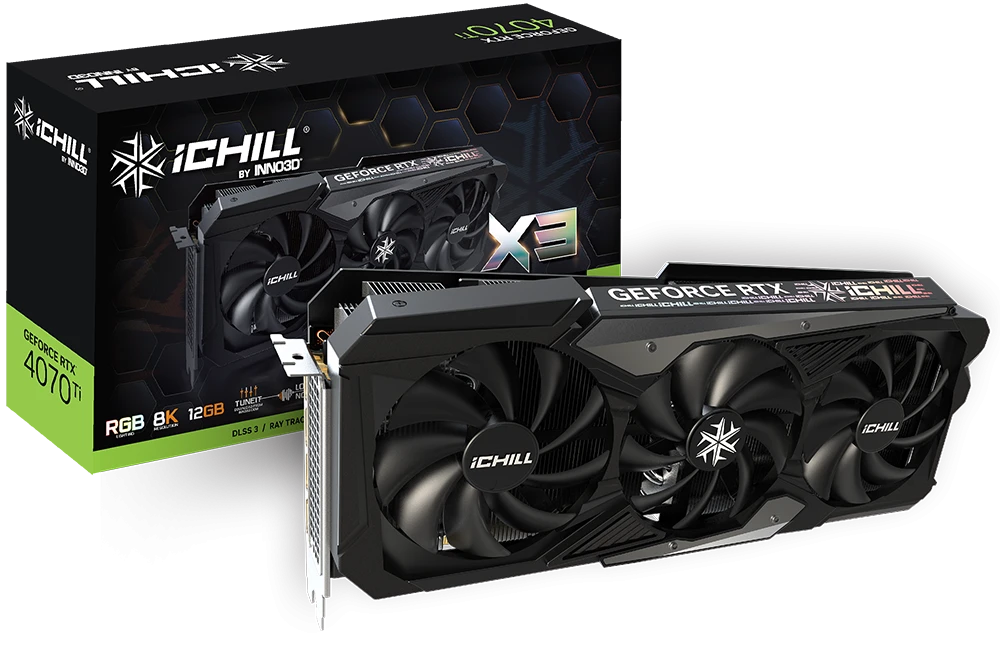 INNO3D GeForce RTX 4070 Ti iCHILL X3